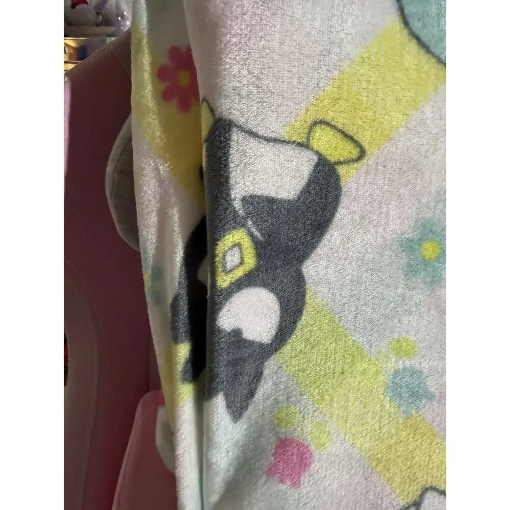 Hello Kitty & Friends Throw Blanket Silk Touch 50x70 Springy Keroppi 2024 Sanrio